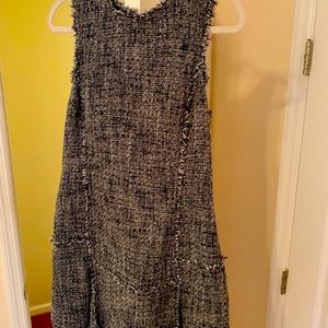 NWOT Banana Republic Tweed Patchwork Dress